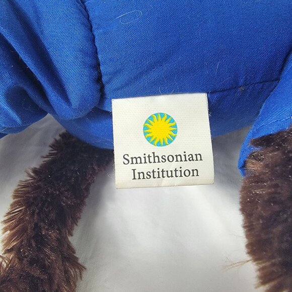 Smithsonian Institute Astronaut Plush Space Monkey Toy American Flag - Picture 3 of 5